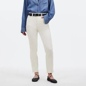 Madewell The Perfect Vintage Jean Tile White Size 24 Petite NWT